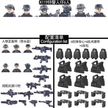 DIY assembling toys for the building block model MOC scene of the gun arsenal of military base. party favors for kids birthday