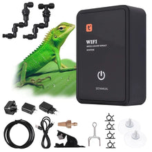 Intelligent Automatic Reptile Fogger Mister System WiFi Remote Control Reptile Humidifier with Timer Terrarium Rainforest System