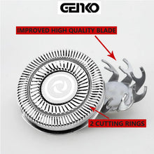 4 Heads Skull Shaver Blades Shaver Head Replacement Blade Compatible Skull Shaver Pitbull Gold PRO Shaver Replacement Blade