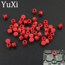 10Pcs Mouse Laptop Pointer TrackPoint Cap for Lenovo IBM Thinkpad X200 X201T X22 DELL HP Elitebook 4x4 mm Red Rubber Button Cap