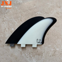 JNJ-FCS I 5.25 Inch Solid Fiberglass Surfboard Twin Fins