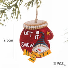 2022 Christmas Tree Decorations Christmas Resin Pendant Ornaments Home Decor DIY Kids Toys Gifts DIY Handmade Jewelry