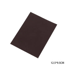 12.5*9.5CM Self Adhesive Patches On Leather jacket Clothes Washable Fine grain imitation leather car sofa leather repair sticker