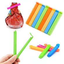 10PCS Colorful Sealing Clips 7/11cm Size Plastic Moisture-Proof Food Sealer Clamp Reusable Kitchen Storage Tools Home Supply ZYF