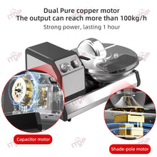 ITOP FC505 5.5L Commercial Food Chopper Adjustable Timer Copper Motor Ideal for Veggie & Meat Processing Vegetable/Meat Cutter