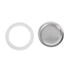 Moka Rubber Seal Filter Replacement Gasket Seal For Coffee Espresso Moka Stove Pot Top Coffee Maker Kitchen Bar Accessories