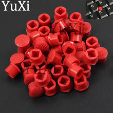10Pcs Mouse Laptop Pointer TrackPoint Cap for Lenovo IBM Thinkpad X200 X201T X22 DELL HP Elitebook 4x4 mm Red Rubber Button Cap