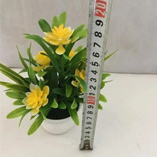 Artificial Lotus Flower in Pot, Plastic Fake Plant for Home and Office Decor - image 4