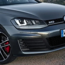 3D Metal GTD Front Grille Badge Emblem Sticker for Polo Golf 5 6 7 CC Passat Jetta MK4 MK5 MK6 Car Styling