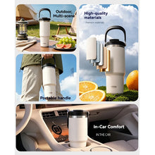 TYESO Large Capacity Stainless Steel Thermo Bottle Car Coffee Cup Keep Cold and Heat Thermal Mug Sport Water Bottle Vacuum Flask