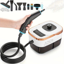 Portable Steam Cleaner, 15s Rapid Heating 105℃ temperature, 1350ml water tank, for Car/Home/Tile/Furniture + 10 Accessories