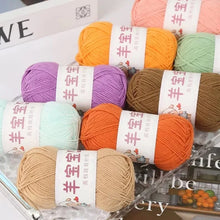 50g 1pc Hand Knitting Milk Cotton Yarn Knitted Blanket Sweater Scarf Doll Crochet Yarn wool thread line Crocheting amigurumi