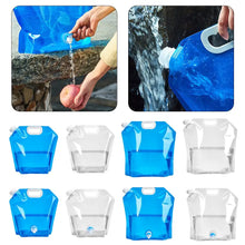 5L/8L/10L Portable Water Bag Folding Bucket Water Container Jug Bottle Pouch Outdoor Travel Camping with Handle Camping Supplies