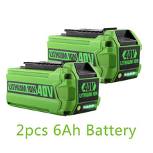 40V  6Ah rechargeable for G-MAX Li-ion Battery for Greenworks Manufacturer Replacement Battery for Lawn Mower Power Tools