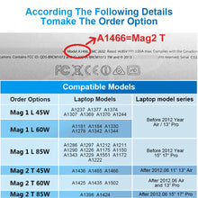 45W 60W 85W Power Adapter Compatible with MacBook Charger for MacBook Air/Pro Magsafe 1 / 2 Magnetic Power Adapter Charger A1286