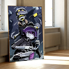 Retro Animation Wall Poster, Waterproof Adhesive Print for Home Room Decor - image 7
