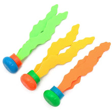 2024 new 1/3 Piece Kids Sports Pool Toys Ocean Plant Shape Diving Toys Diving Swimming Training Pool