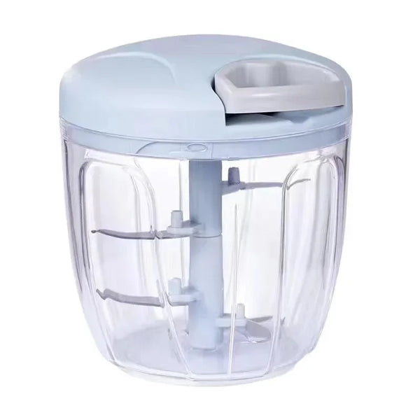 Picadora manual de carne, trituradora de ajo, prensa de ajo giratoria, máquina cortadora de verduras y cebollas, 160/500/900 ml
