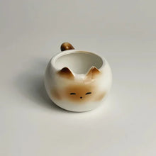 Ceramic Mug Cute Cat Shaped Underglaze Colored Cartoon Siamese Cat Coffee Cups Home Breakfast Milk Coffee Mug Birthday Gift Cup