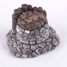 Cute Resin Miniature Statue Mini House Figurines Chinese Rural Sense DIY Scene Statue Bonsai Decor Fairy Garden Micro Landscape