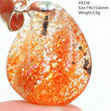 Natural Red Green Strawberry Quartz Arusha Orange Sunstone Pendant Necklace Women Men Jewelry Flash Fashion Stone Beads AAAAAA