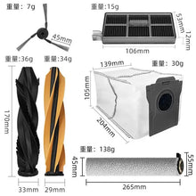 For Dreame X50 Pro Ultra Aqua 10 Ultra Roller Complete / RLH31CE Accessories Robot Vacuum Cleaner Main Side Brush Hepa Filter