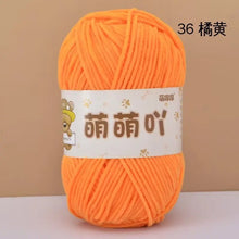 50g/Pc Chenille Yarn Matte Crocheting Doll bag Thread Handmade Crochet Knitted Material Small Ice Stripe line knit sweater hat