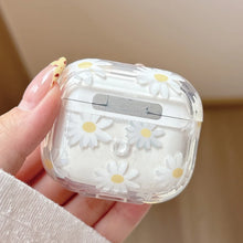 Wireless Bluetooth case for AirPods1/2 AirPods3  AirPods4 AirPods pro and pro2 tpu flower pattern earphone cover