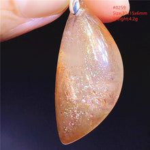 Natural Red Green Strawberry Quartz Arusha Orange Sunstone Pendant Necklace Women Men Jewelry Flash Fashion Stone Beads AAAAAA