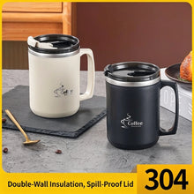 Milk Coffee Cup Stainless Steel Double Wall Thermal Insulated Water Cups and Mugs Metal Coffee Cup Mug