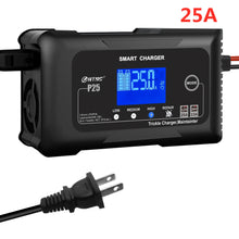 HTRC 20A/25A Car Battery Charger High Power Smart Charger for Lithium LiFePO4 AGM GEL Lead-acid Battery 12V 24V Charger for Car