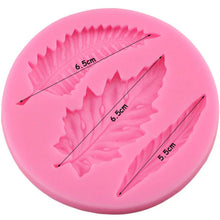 Green Leaf Silicone Cake Mould 3D Cake Fondant Mold Kitchen Baking Chocolate Fondant Lace Molds Wedding Cake Decorating Tools