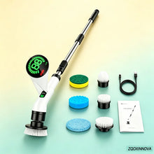 Electric Spin Scrubber, Bathroom Cordless Cleaning Brush Power Scrubber with  Replaceable Brush Heads, Electric Cleaning Brush