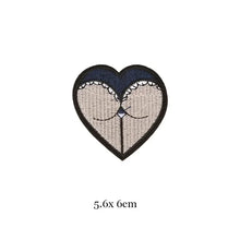 1pc Black White Biker Patches for Clothes Iron on Clothing Letter Appliques Skull Star Stripes Embroidered Sticker Round Badge
