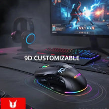 Programmable Multi-Keys Wired Gaming Mouse RGB Backlit DPI Adjustable Ergonomic Mouse With Buttons For PC Computer Laptop Tablet