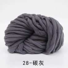 250g/roll Super Thick Natural Merino Wool Chunky Yarn DIY Hat Scarf Bib Wool Hand-knitted Blanket Thick Yarn for Knitting Wool
