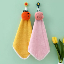 1/2 /4 Pcs Cute Hand Towels Kids Baby Microfiber Fingertip Towels Super Absorbent Hand Towels for Infant, Suitable For Bathroom