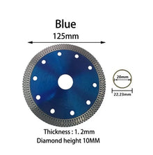 Diamond saw blade, granite marble cutting disc, ceramic tile corner, 105MM/125MM