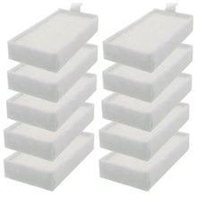 10 HEPA Filters for Dibea X600, Panda X500, ECOVACS CR120 and ILife Vacuums