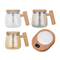 Auto Stirring Mug Self Mixing Mug 400ml Portable for Coffee Tea Milk Glass Self Mixing Coffee Mug Automatic Stirring Cup