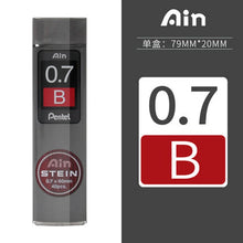 1 unidad de minas Pentel C275 STEIN antiroturas para portaminas de dibujo manga, especial para bocetos de estudiantes 0,2/0,3/0,5/0,7/0,9 mm