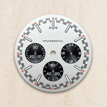 Green Luminous 32.5mm VK63 S Logo Dial For VK63 Movement Watch Modification Accessories