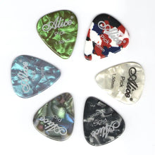 6pcs Electric Guitar Pick Acoustic Music Picks Plectrum 0.58/0.71/0.81/0.96/1.20/1.50mm Thickness Guitar Accessories