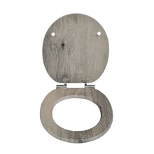 Sainos Universal Wc Seat with Soft Close Toilet Seat Cover Wood Toilet Lid Toilet Seat Many Colorful Motifs Toilet Topper