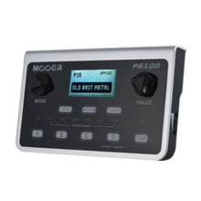 MOOER PE100 Electric Guitar Effect Pedal Multi-effects Processor 40 Drum Patterns 10 Metronomes Tap Tempo 39 Types of Effect