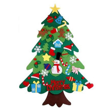 Felt Wall Christmas Tree Seasonal Decoration New Year DIY Felt Christmas Tree Decor for Home Apartment Living Room Bedroom