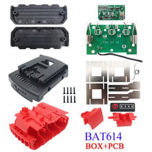 BAT614 14.4V Li-ion Battery Plastic Case PCB Protecting Circuit Board Box Nickel For Bosch 14.4V Lithium Battery Shell Housing