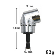 105 Degree Turning Screwdriver Joint Electric Drill Corner Attachment Extension Socket Screwdriver Head Tool