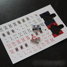 1 Set 1:12 Cute Miniature Dollhouse Cute Mini Poker Playing Cards Style Random Mini Cute Poker For Dollhouse