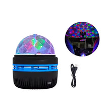 Rotating Star and Moon Projector Night Light, USB Magic Ball Stage Lamp - image 10